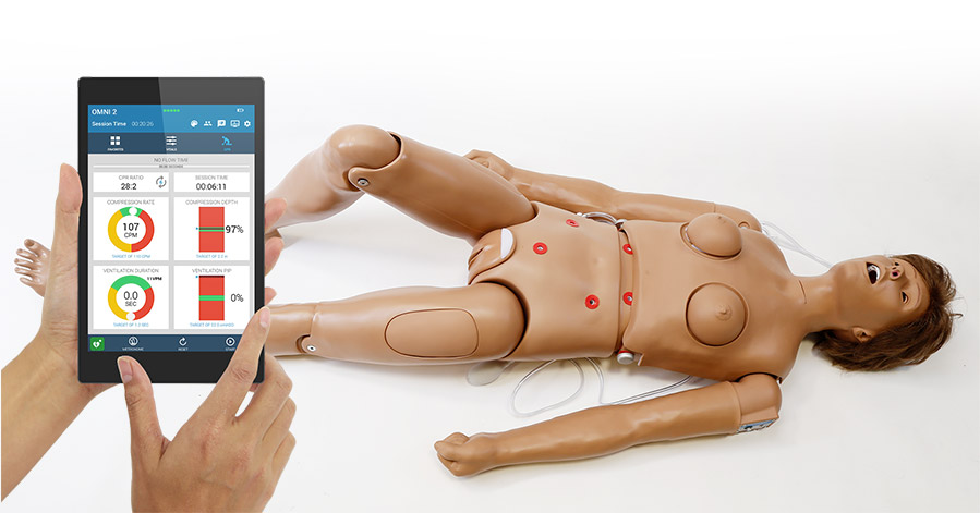 Simulateur de soins infirmiers